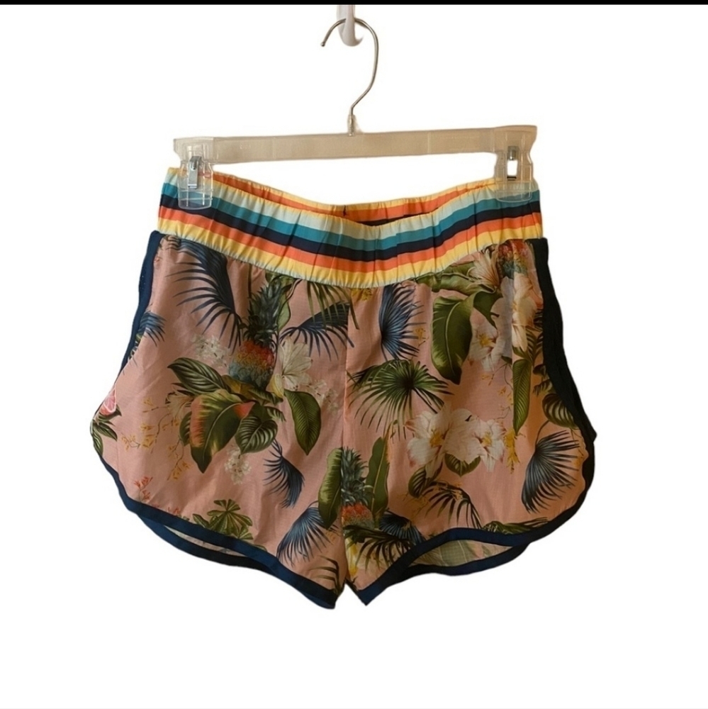 FARM Rio Tropical Print Athletic Shorts - Multicolor